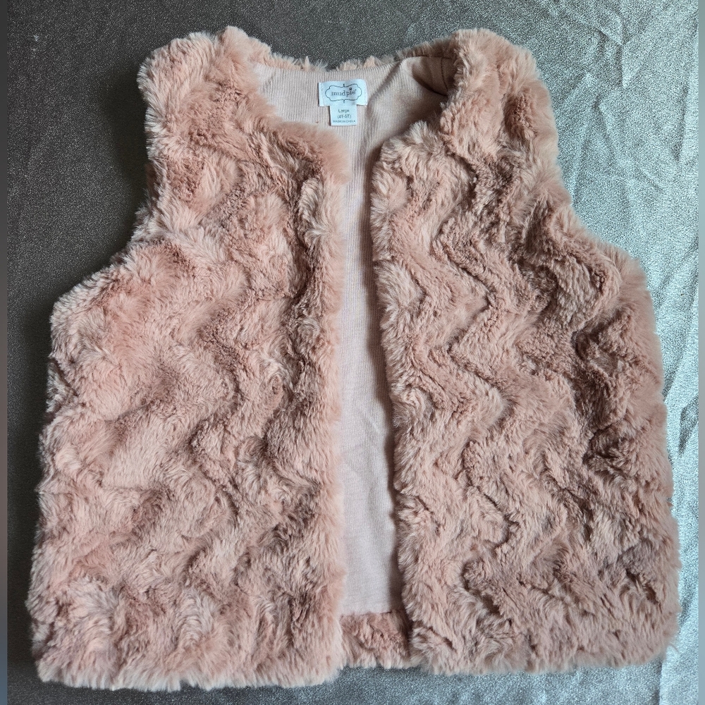Mudpie Fur Toddler Vest